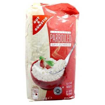 Gut&Günstig Parboiled Spitzenreis / Arroz Vaporizado 1Kg