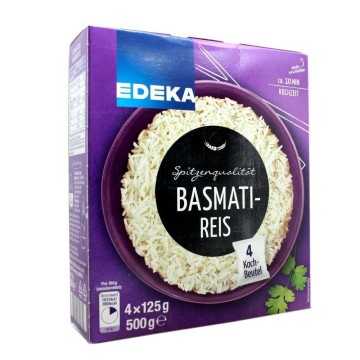 Edeka Basmatireis 4x125g/ Rice in Cooking Bag