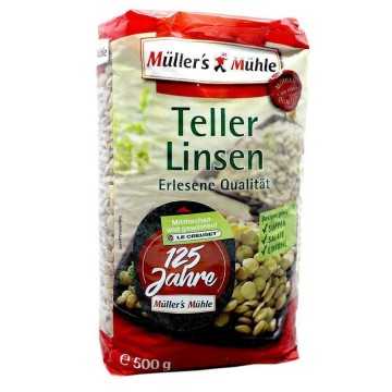 Müller’s&Mühle Teller Linsen / Lentejas 500g