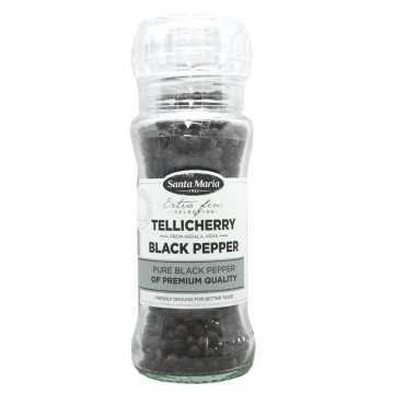 Santa Maria Tellicherry Black Pepper / Pimienta Negra 70g