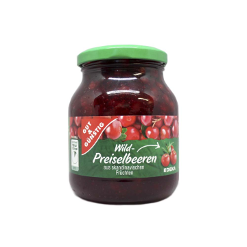 Gut&Günstig Wild-Preiselbeeren / Arándanos Rojos Silvestres 400g