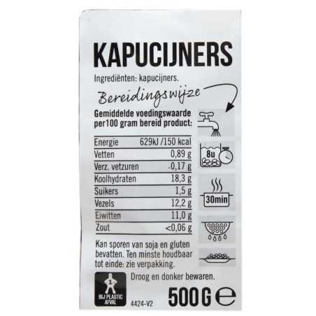 Oogst No.1 Kapucijners 500g/ Marrowfat Peas