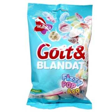 Malaco Gott&Blandat Fizzy Pop&Co 130g