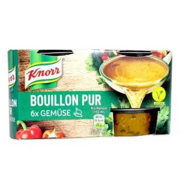 Knorr Bouillon Pur Gamüse 6x 28g/ Vegetable Broth