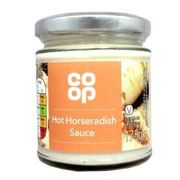 Coop Hot Horseradish Sauce / Salsa Rábano Picante 175g