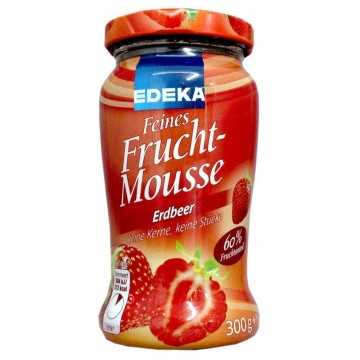 Edeka Feines Fruchtmousse Erdbeer / Mermelada Suave de Fresa 300g