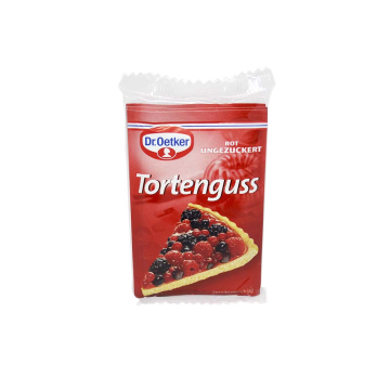 Dr.Oetker Tortenguss Rot Ungezuckert / Glaseado Rojo x3