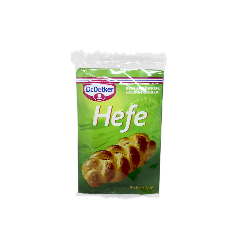 Dr.Oetker Trockenback Hefe / Dry Yeast x4