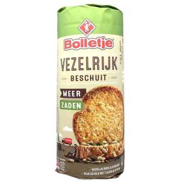 Bolletje Vezelrijk Zaden Beschuit / Rebanas Tostadas Fibra y Semillas 150g