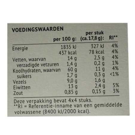 Bolletje Oerknäck Meergranen 285g/ Whole Grain Crunchy Bread