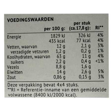 Bolletje Oerknäck Waldkorn 285g/ Crunchy Bread Whole Grain