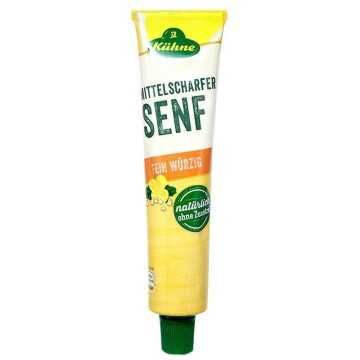 Kühne Mittelscharfer Senf 100ml/ Mild Mustard