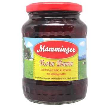 Mamminger Rote Beete 370ml/ Sliced Beetroot