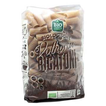 Biologisch Volkoren Rigatoni / Pasta Integral Biológica 500g