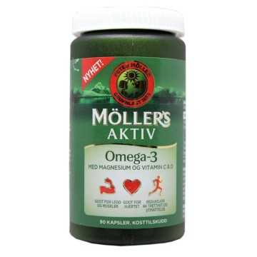 Möller’s Omega-3 Kapsler x160/ Capsules with Omega-3 and Vitamins