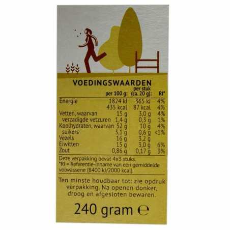 Bolletje Ontbijt Crackers Spelt Volkoren 240g/ Whole Grain&Spelt Crackers