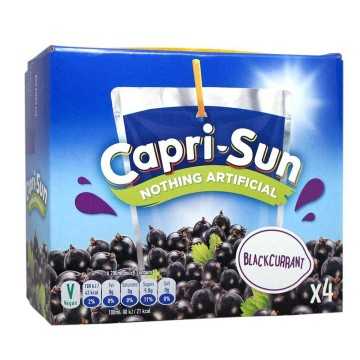 Capri-Sonne Blackcurrant / Zumo de Grosella Negra 4x200ml