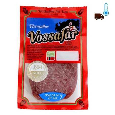 Vossafar Fårepølse 91g/ Salchichón de Cordero