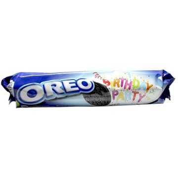 Oreo Birthday Party / Galletas Chocolate Rellenas con Crema y Virutas 154g