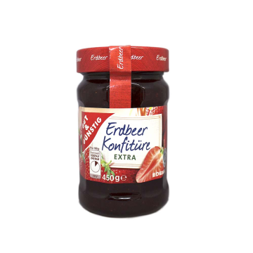 Gut&Günstig Erdbeer Konfitüre / Confitura de Fresa 450g