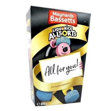 Maynard Bassetts Liquorice Allsorts / Golosinas de Regaliz 400g