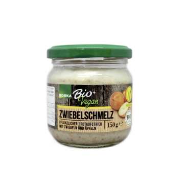 Edeka Zwiebelschmelz Brotaufstrich Bio + Vegan / BIO Vegetable Spread 150g