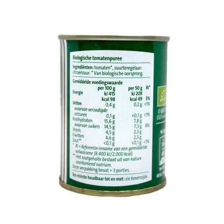 Biologisch Tomaten Puree / Puré de Tomate Concentrado 140g