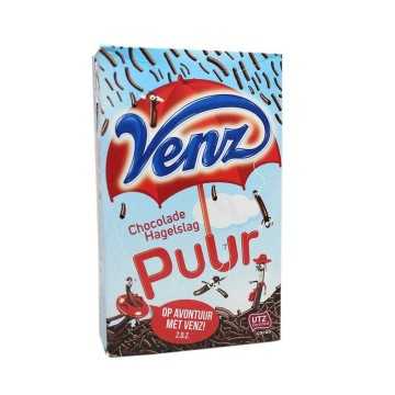 Venz Chocolade Hagelslag Puur / Virutas Chocolate Negro 400g