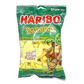 Haribo Bananas / Plátanos de Gominola 240g