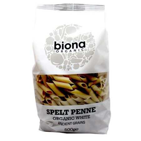 Biona Organic Spelt Penne / Pasta de Espelta 500g