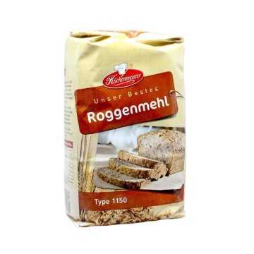 Küchenmeister Roggenmehl Type 1150 1Kg/ Rye Flour