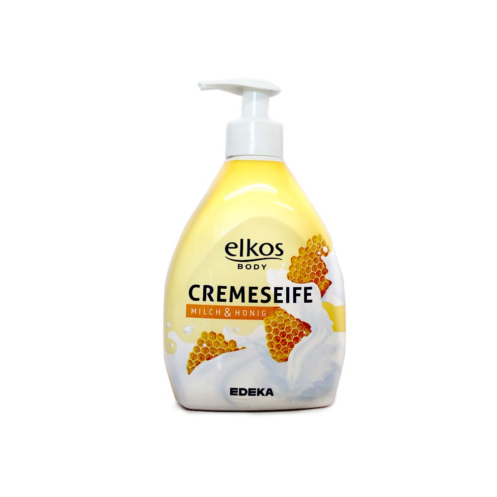 Elkos Body Cremeseife Milch&Honig/ Honey&Milk Hand Wash 500ml