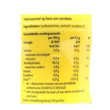 Jumbo Zoetstof 75g/ Edulcorante