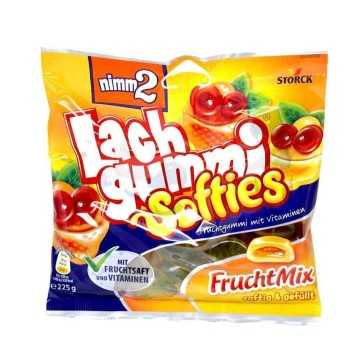 Nimm2 Lachgummi Softies Fruchtmix / Soft Fruit Gummies 225g