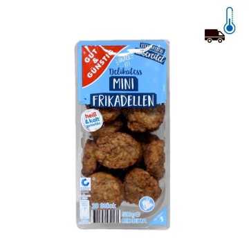 Gut&Günstig Mini Frikadellen x20 / Mini Hamburguesas 500g