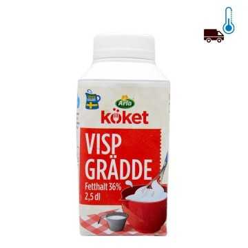 Arla Köket Visp Grädde 36% / Whipping Cream 25cl