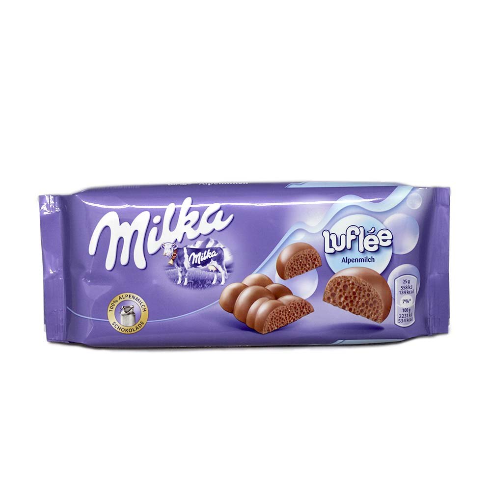 Milka Luflée 100g/ Bubbles Chocolate