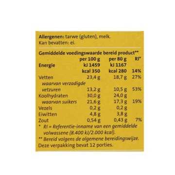 CostaBlanca Mix voor No Bake Cheesecake / Mezcla para Tarta de Queso 365g