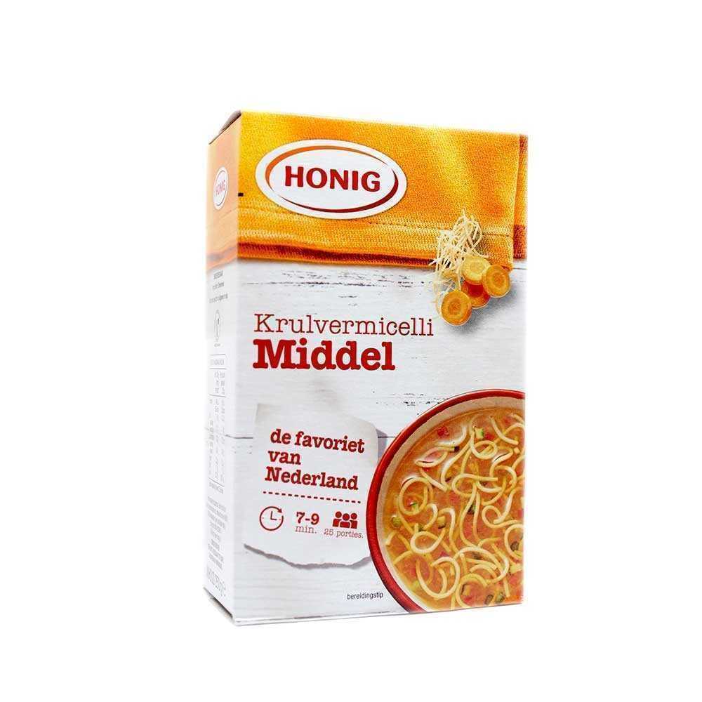 Honig Krulvermicelli Middel / Medium Noodles 250g