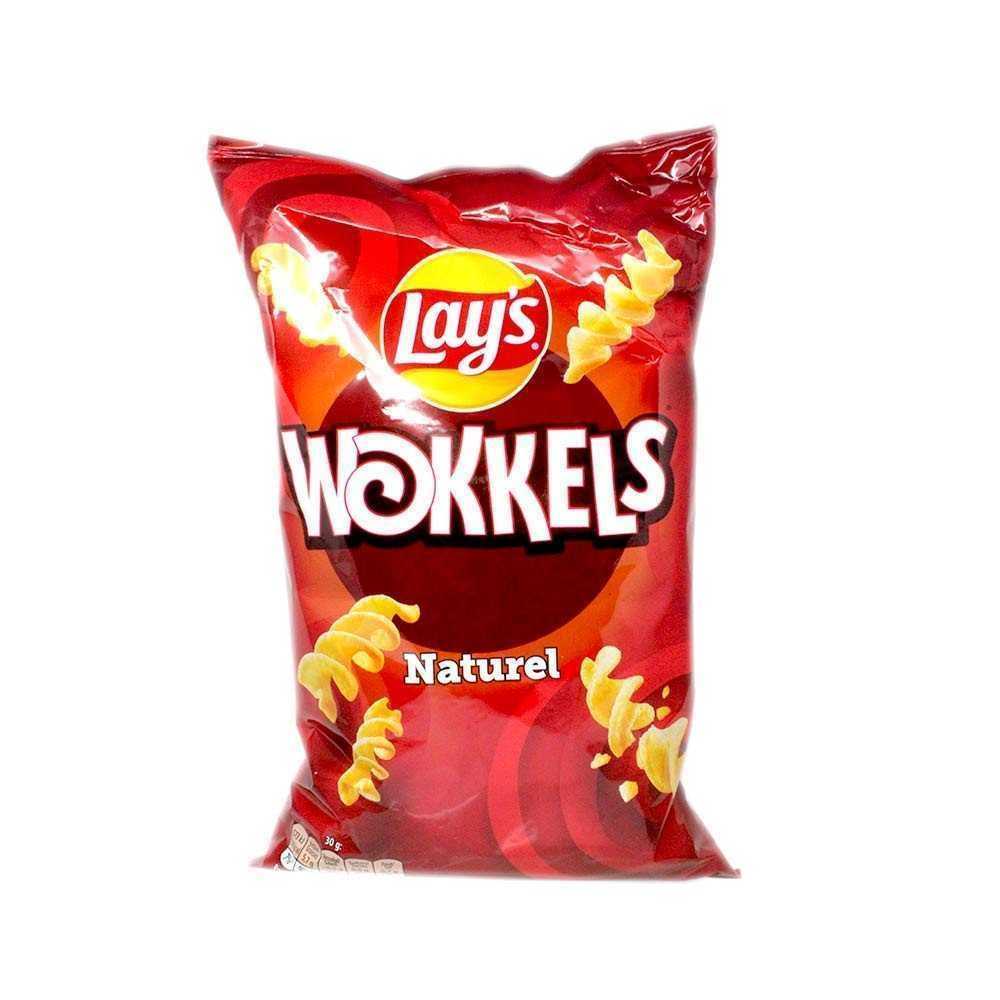 Lay’s Wokkels Naturel / Potato Snacks 100g