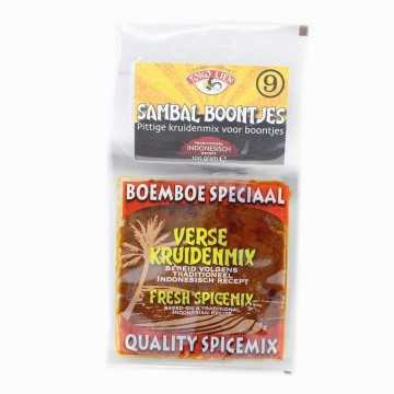 Toko Lien Sambal Boontjes / Spicy Spice Mix for Beans 100g