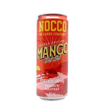 Nocco Mango Del Sol Low Carb Energy Drink / Bebida Energética Baja en Carbohidratos Sabor Mango 330ml