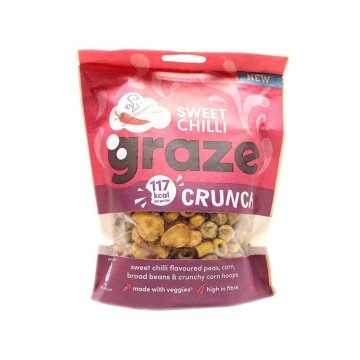 Graze Sweet Chili Flavoured Snacks / Frutos Secos sabor Chili Dulce 104g