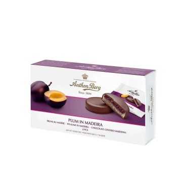 Anthon Berg Plum in Madeira/ Mazapán con Ciruela en Madeira 220g