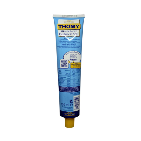 Thomy Mittelscharfer Delikatess Senf / Mustard 200ml