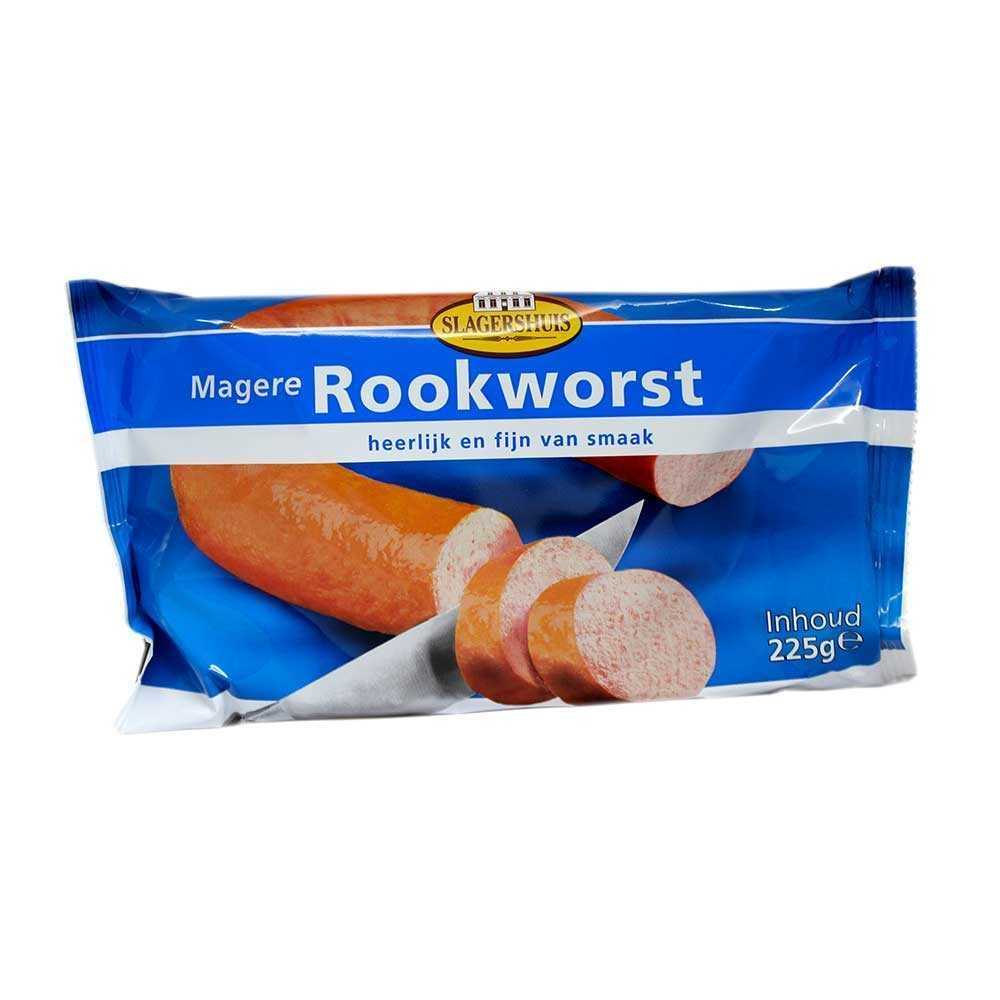 Slagershuis Magere Rookworst / Salchicha Ahumada de Pollo y Cerdo 225g