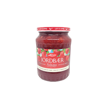 Lerum Jordbærsyltetøy / Strawberry Jam 800g