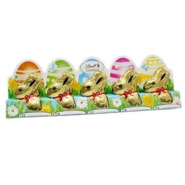 Lindt Mini Goldhase / Mini Conejitos de Pascua x5