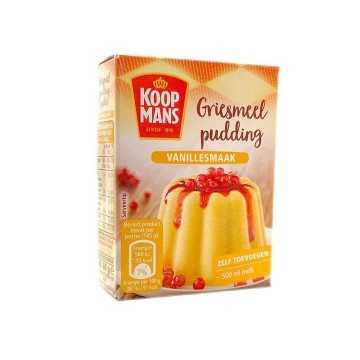 Koopmans Griesmeel Pudding Vanillesmaak 80g/ Vanilla Semolina Pudding