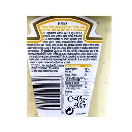 Heinz Honey&Mustard Salad Sauce 400ml